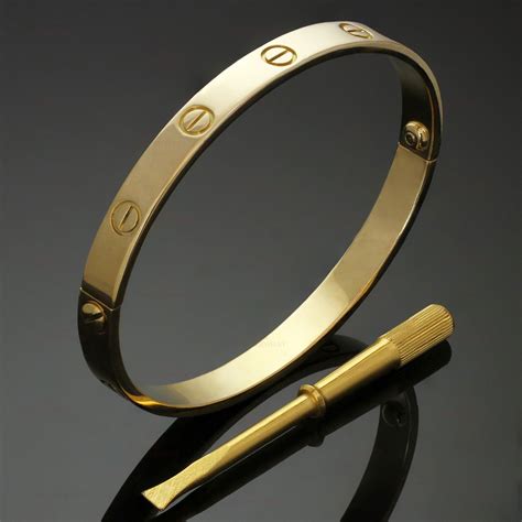 gold men's cartier bracelet|cartier men' s cuff bracelet.